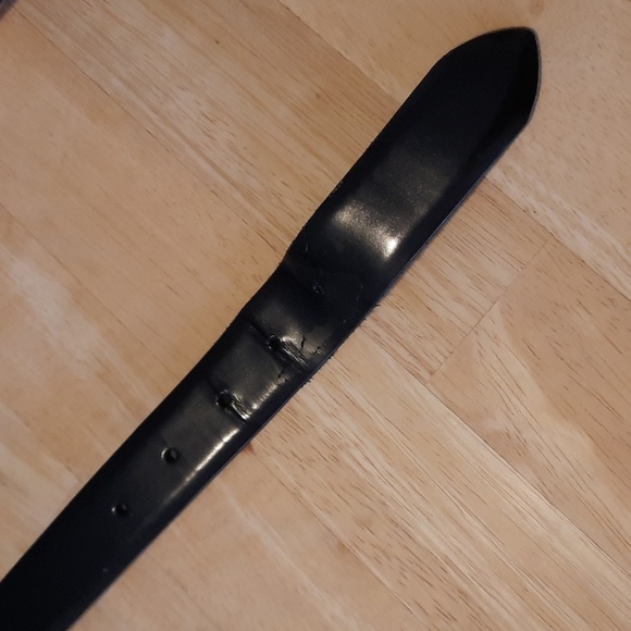 COACH black patent leather belt - Picture 7 of 12